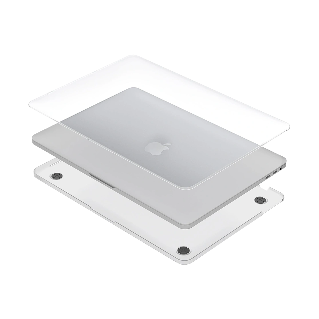 Lention Plastic Crystal Clear Case MacBook Pro 13-inch 2016-2020 PCC-SJ-PRO13T-TRA