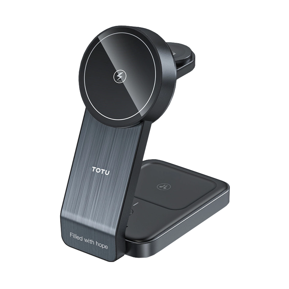 Totu Magnetic Folding Wireless Charger 3 in 1 15W CW-1-W