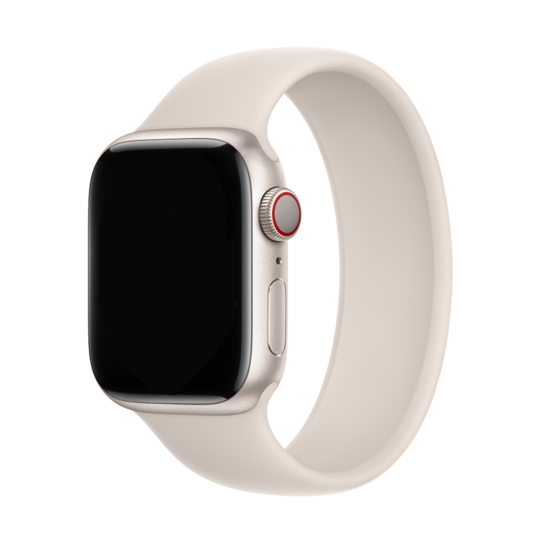 hc-silicone-solo-loop-apple-watch-band-starlight