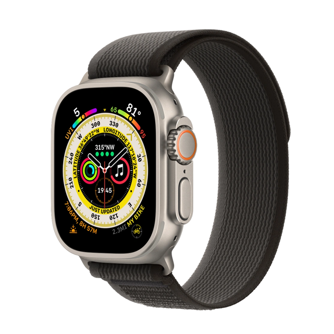 apple-watch-ultra-titanium-case-with-black-gray-trail-loop