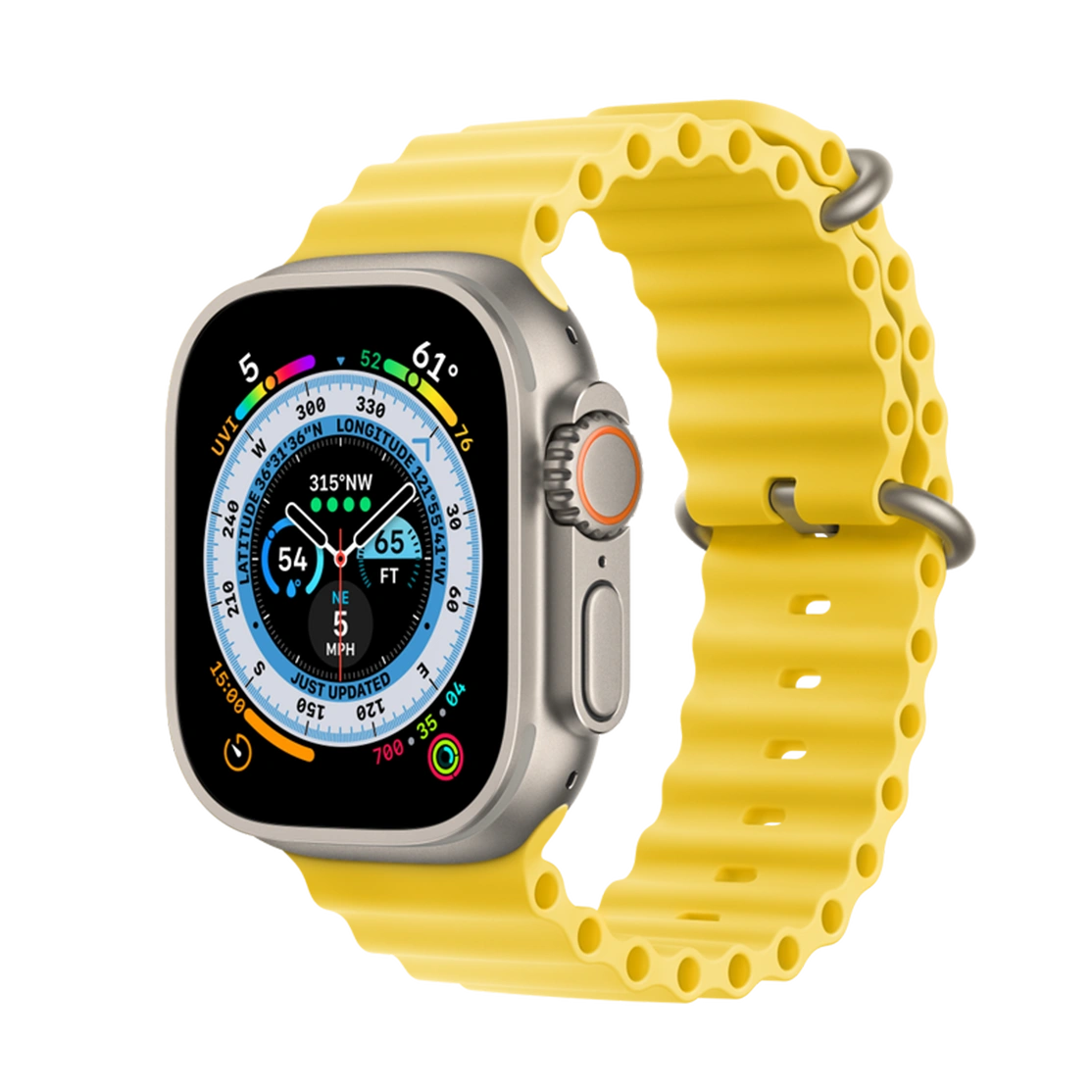 apple-watch-ultra-titanium-case-with-yellow-ocean-band
