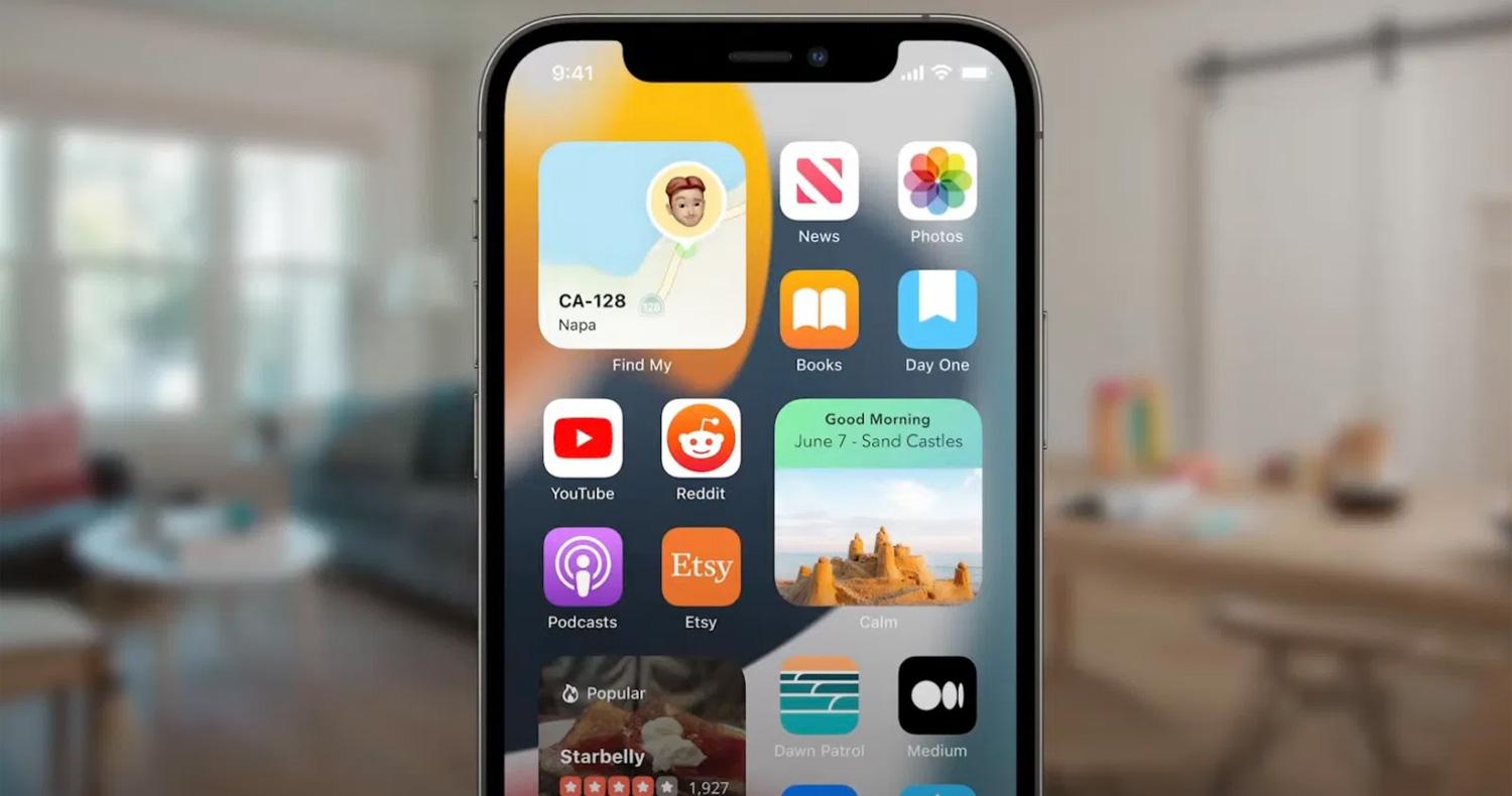 ویجتها در iOS 15 دارای قابلیت Smart Stack هستند