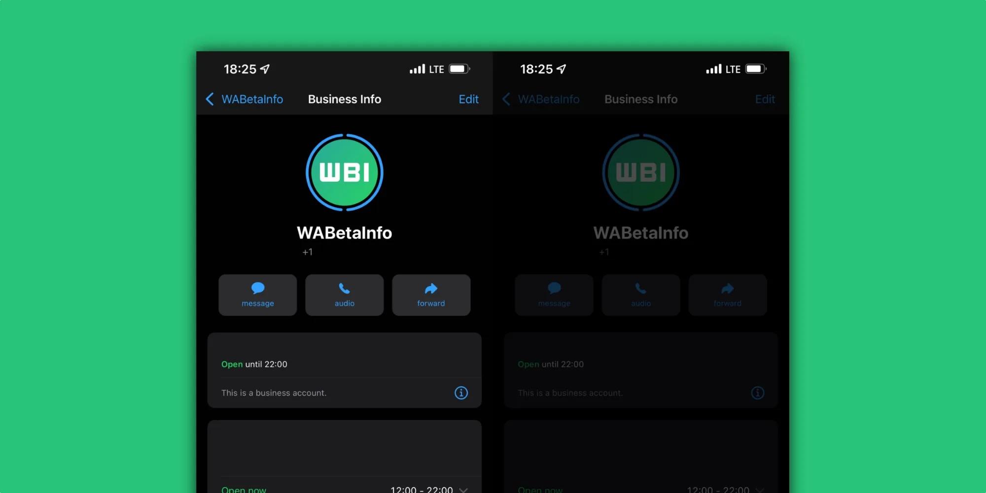 بهبود عملکرد استاتوس برای اکانت تجاری واتساپ