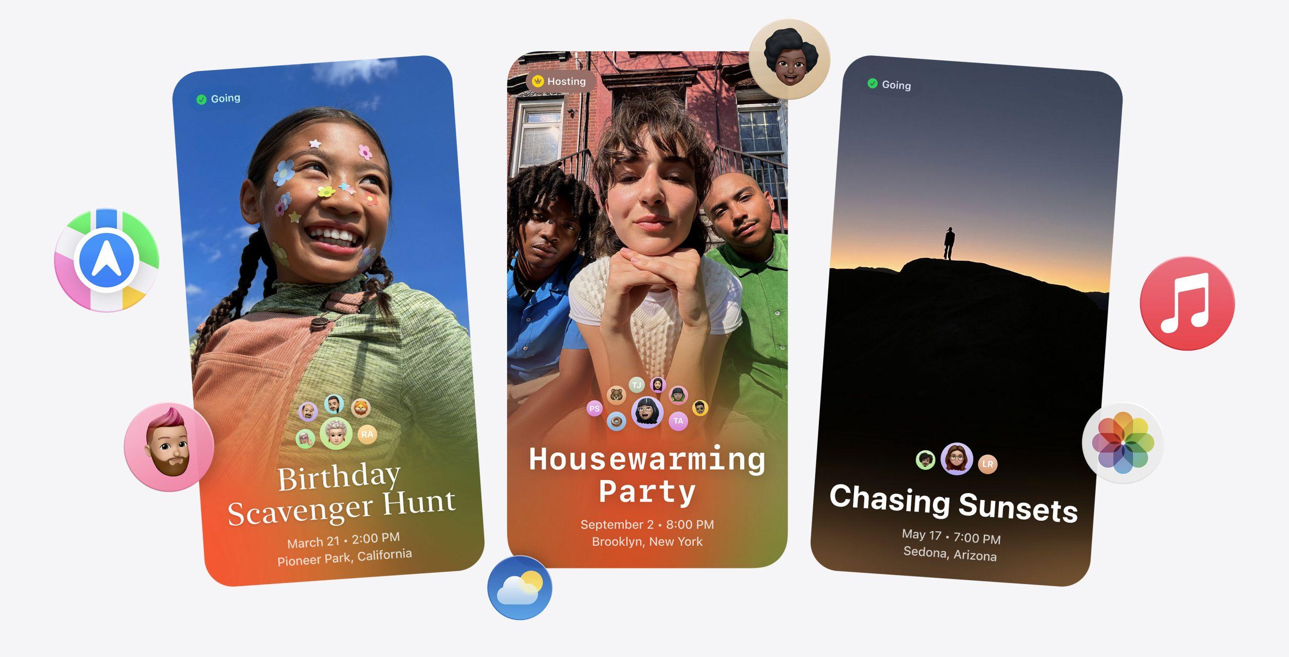 اپلیکیشن Apple Invites