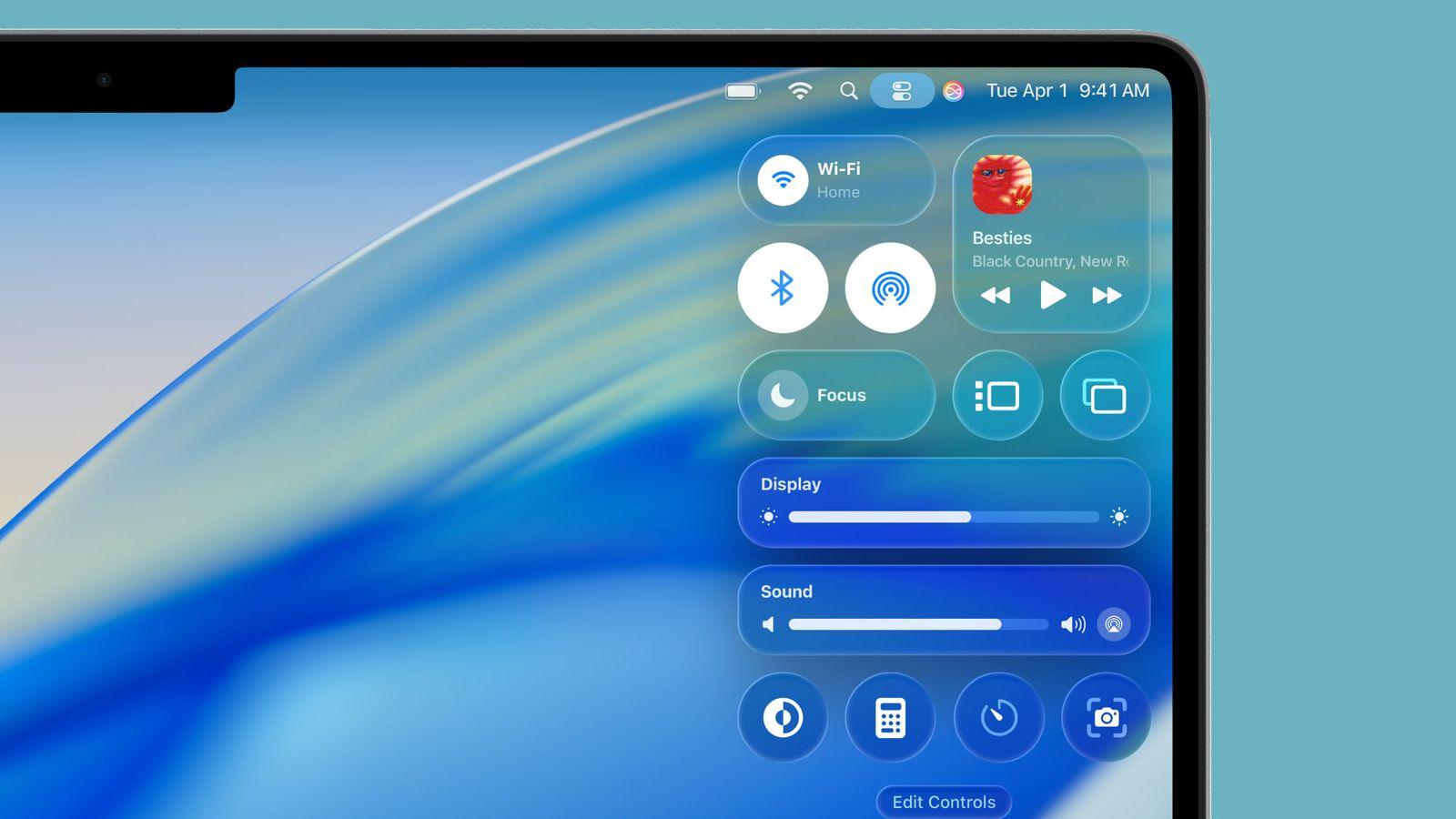 macOS 26 با نام macOS Tahoe؛ طراحی ظاهری شیشه ای و جذاب