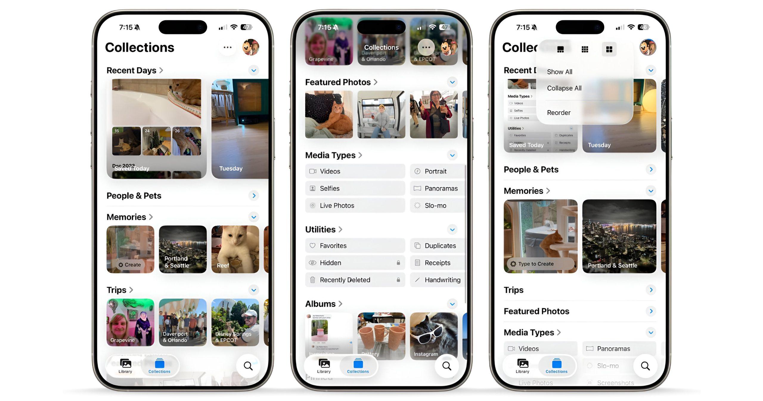 تغییرات اپ Photos در iOS 26