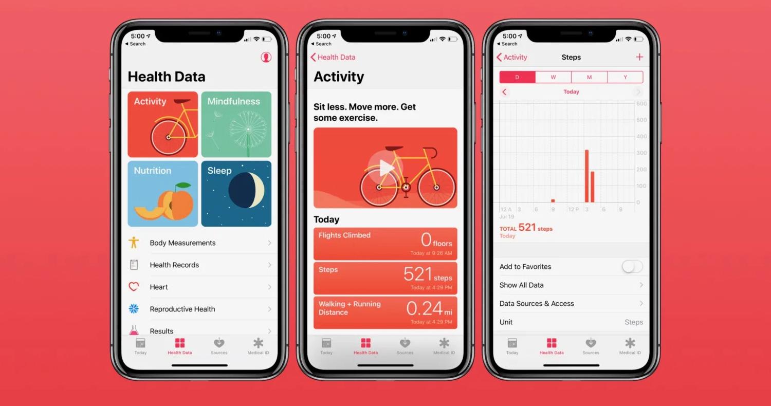 اپلیکیشن HealthView برای آیفون