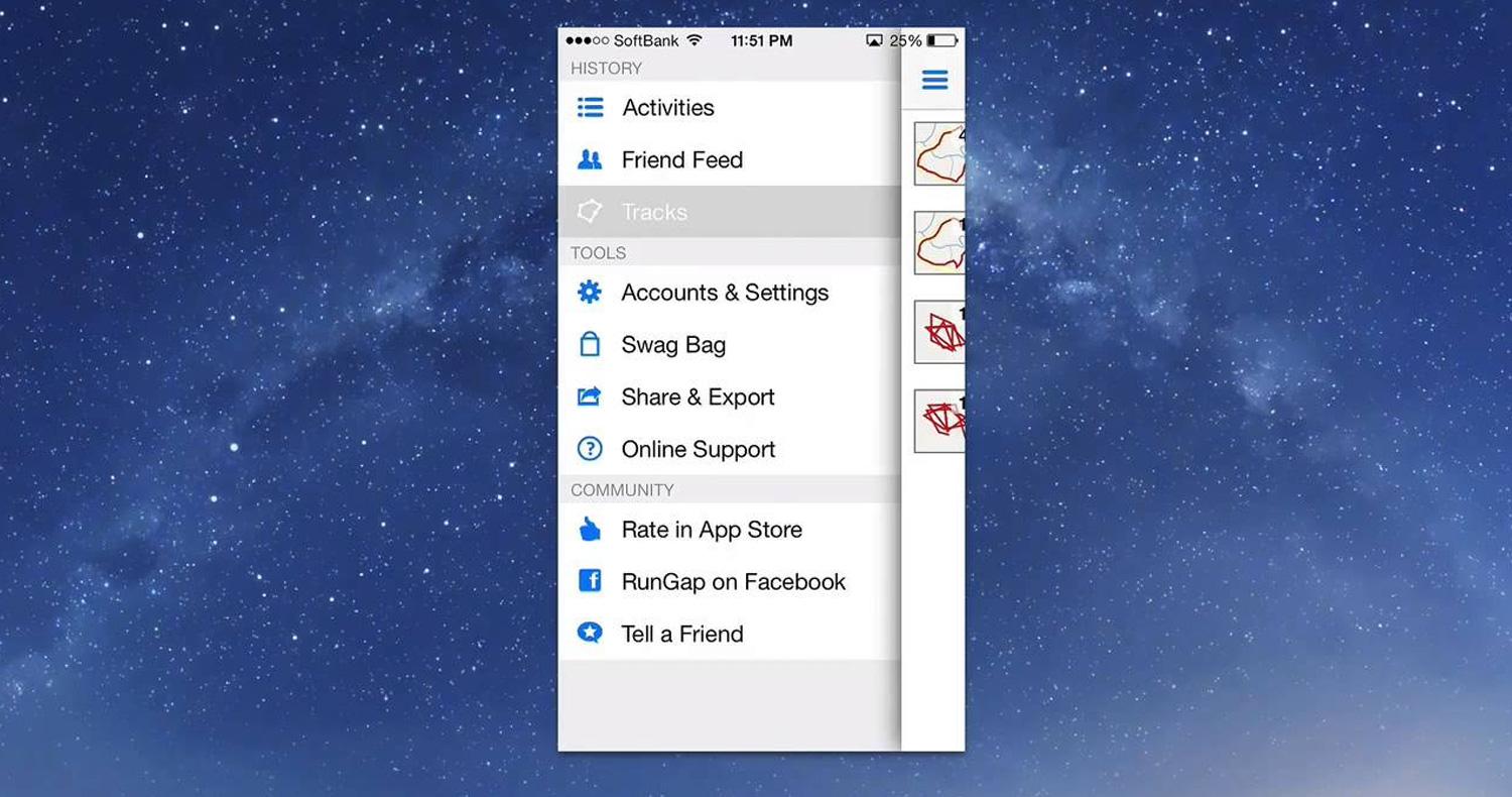 معرفی اپلیکیشن RunGap برای آیفون