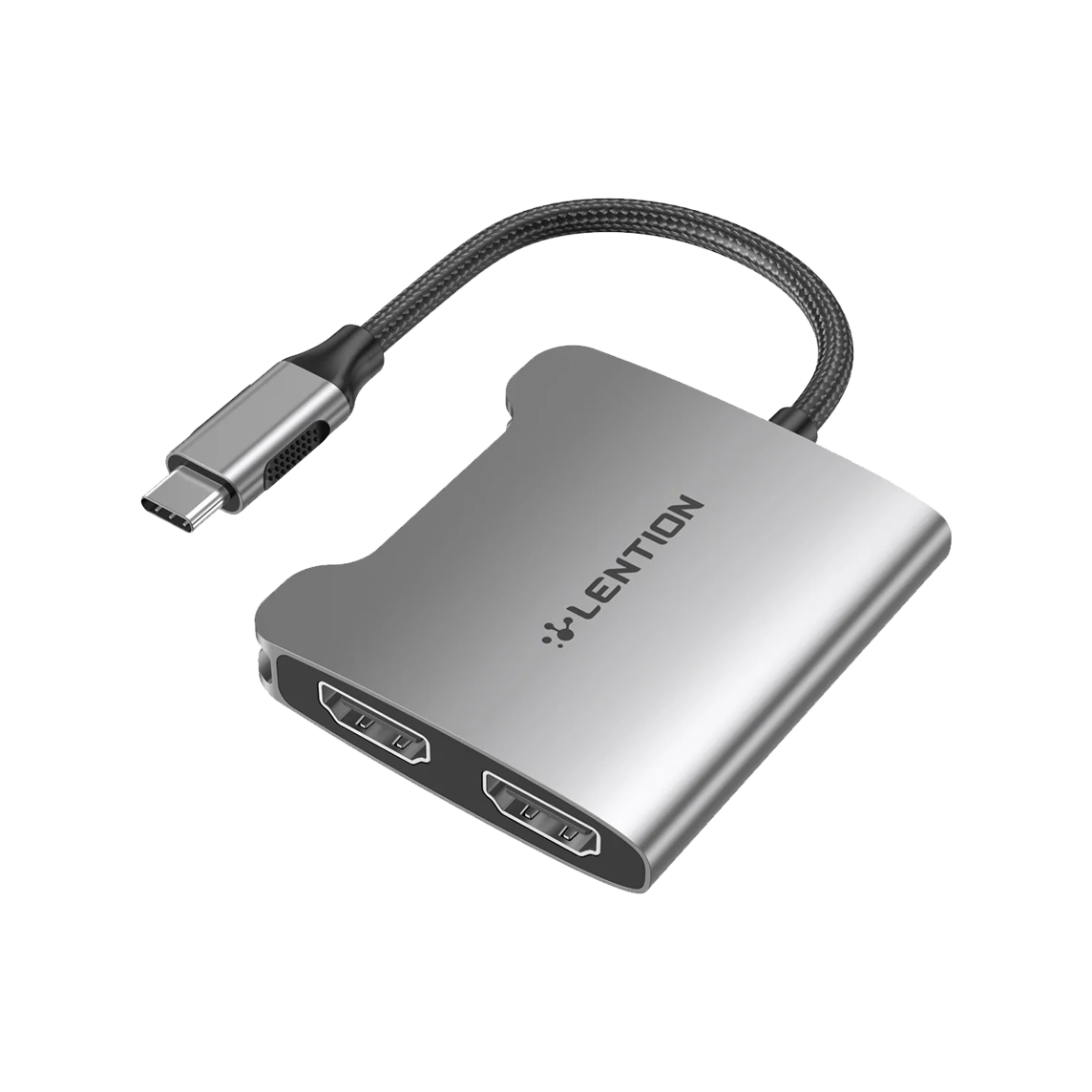 تبدیل USB-C به دو HDMI لنشن مدل CF53