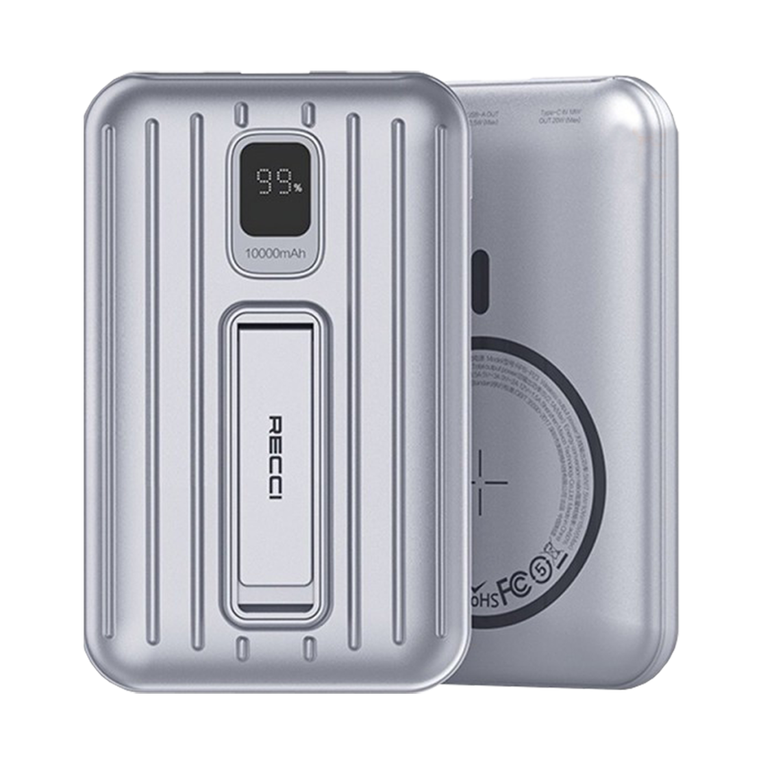 recci-magnetic-charging-suitcase-powerbank-10000mah-rpb-p23