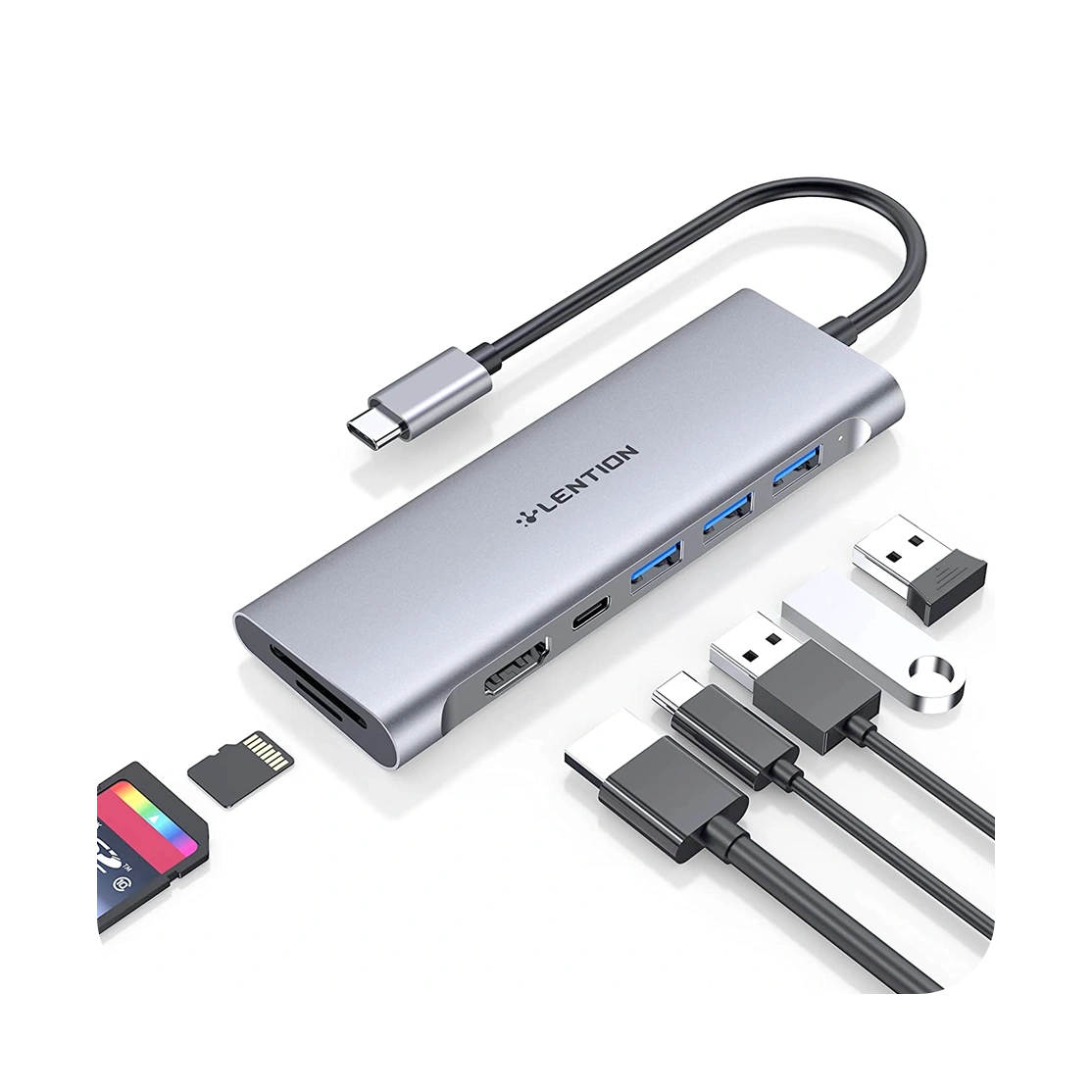 Lention USB-C Digital AV Multiport Adapter C36b-1