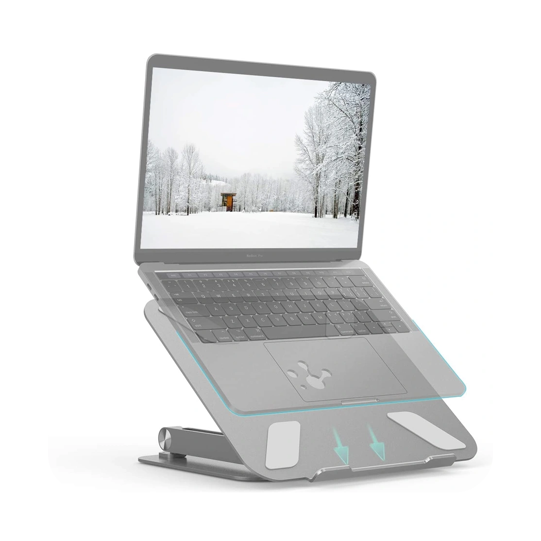 Lention Adjustable Height Laptop Stand Desk Riser Stand L5-4