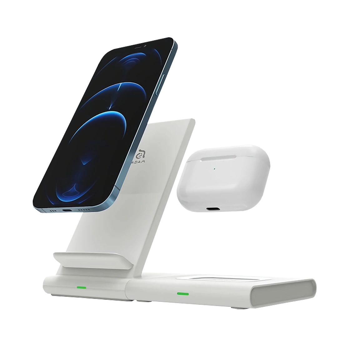 Adam Elements Magnetic 2-in-1 Wireless Charging Station OMNIA Q2x