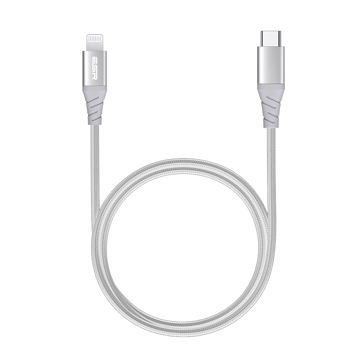 ESR MFi USB Type-C to Lightning Durable Double Braided Nylon Cable