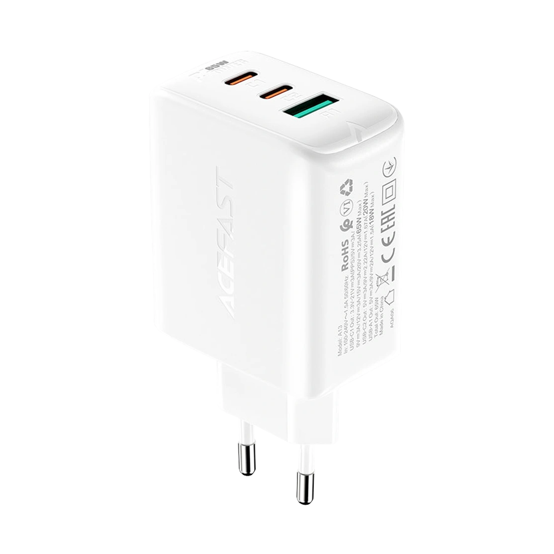 AceFast PD 65W 3-Port Charger A13