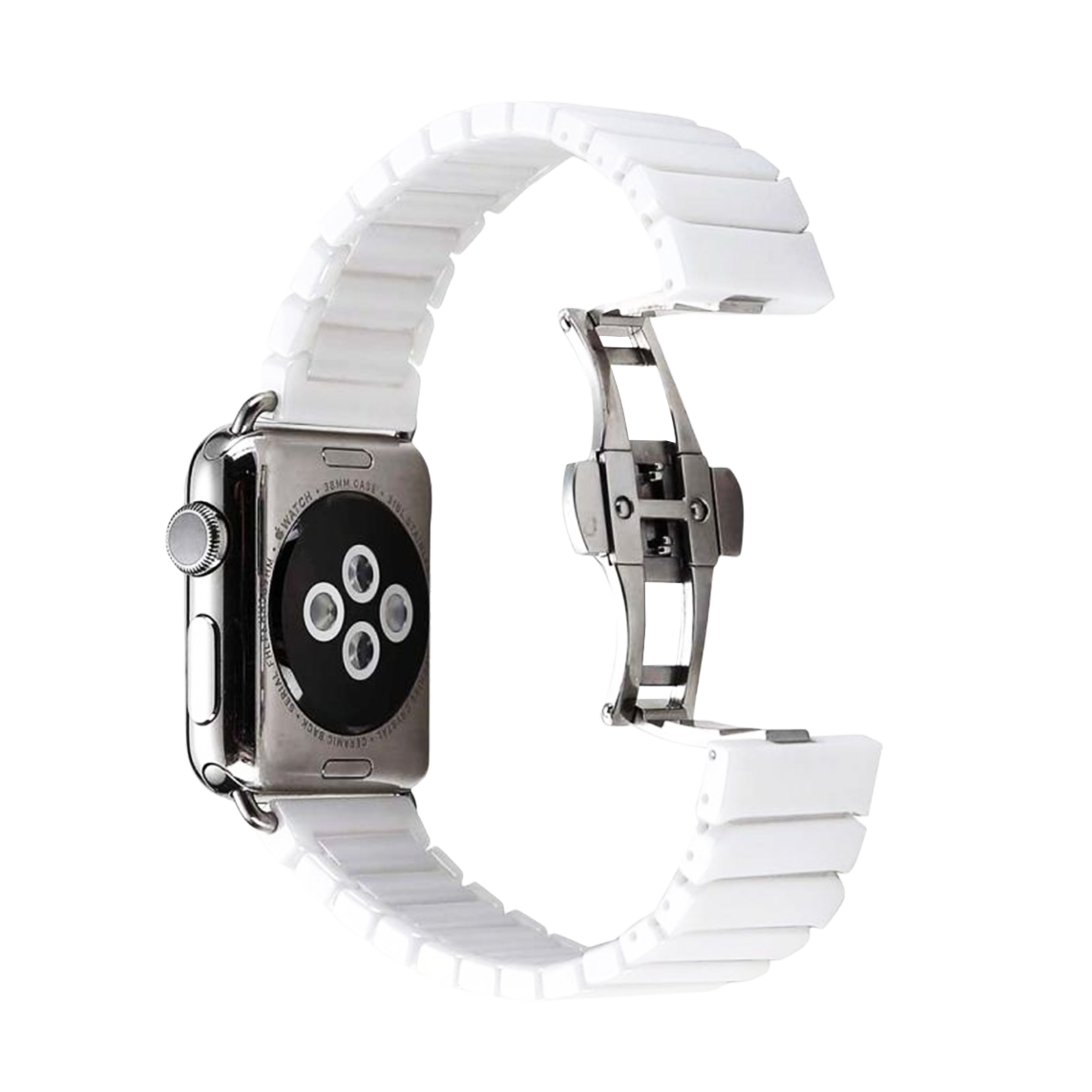 Ceramic Apple Watch Band White