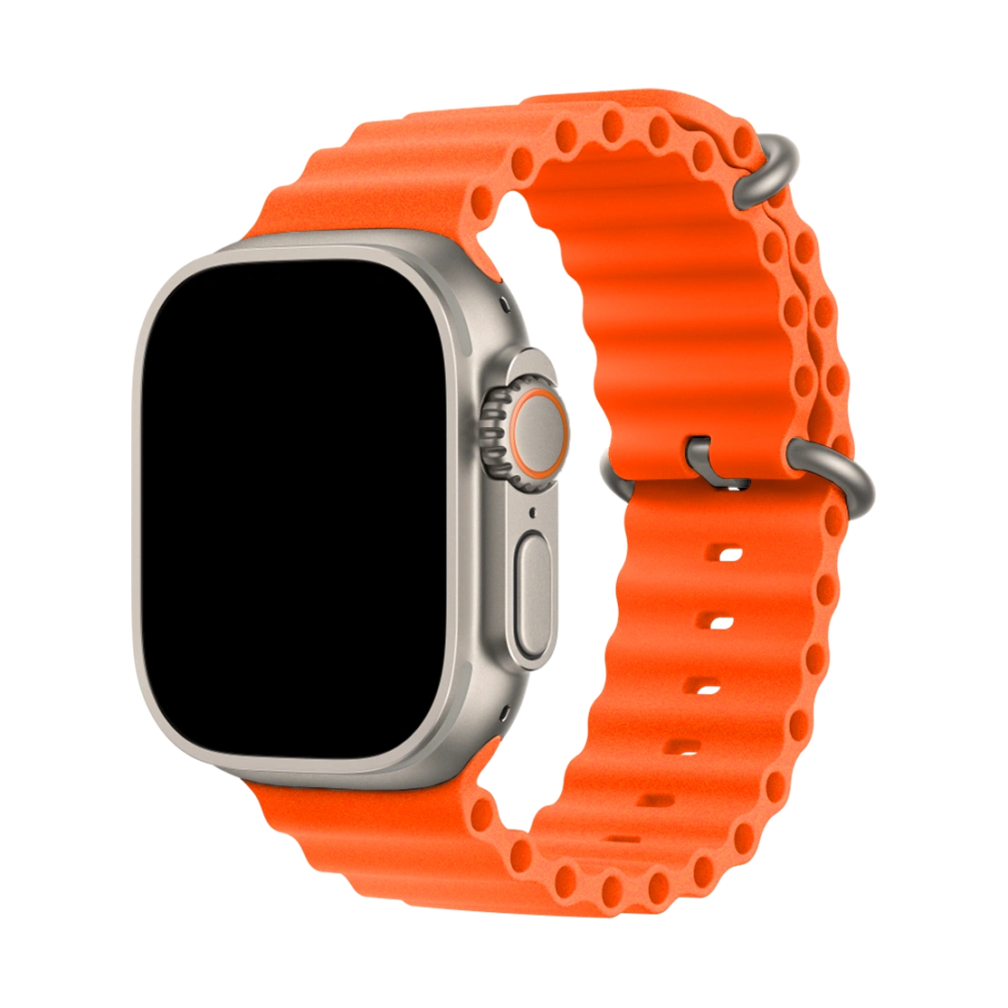 Apple Watch Series 10 Salte Titanium Case with Milanese Loop band