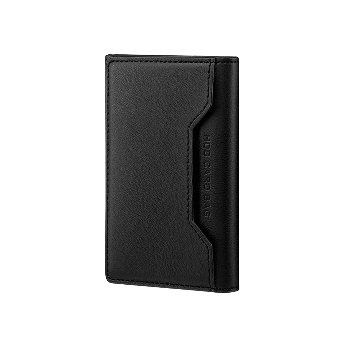 HDD Magnetic Folding Bracket Card Leather Wallet