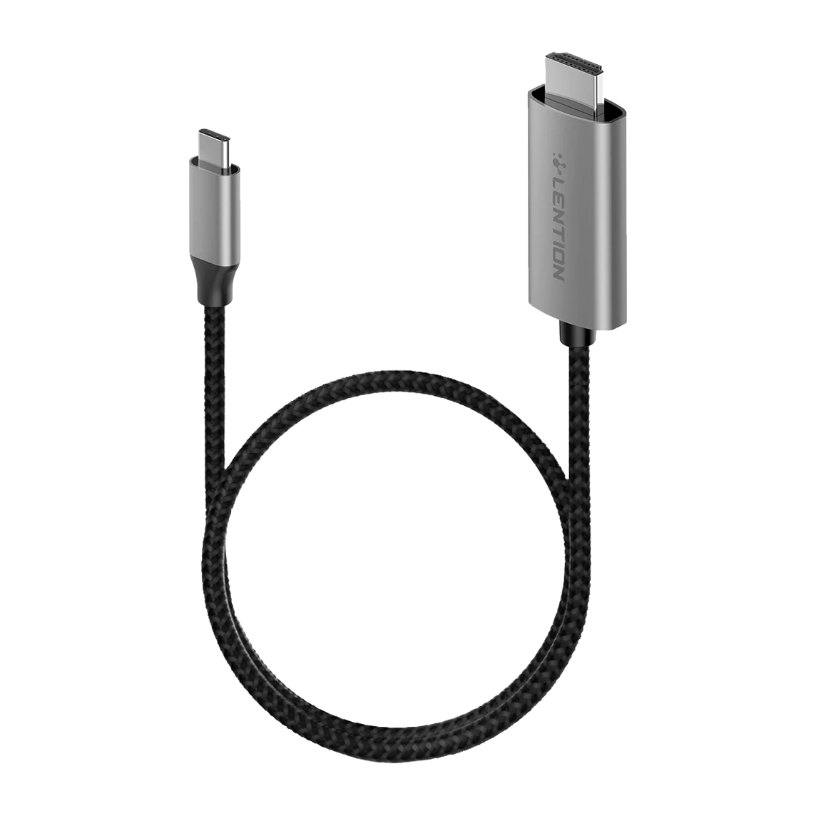 کابل USB-C به HDMI لنشن مدل CU307 طول 1.8 متر