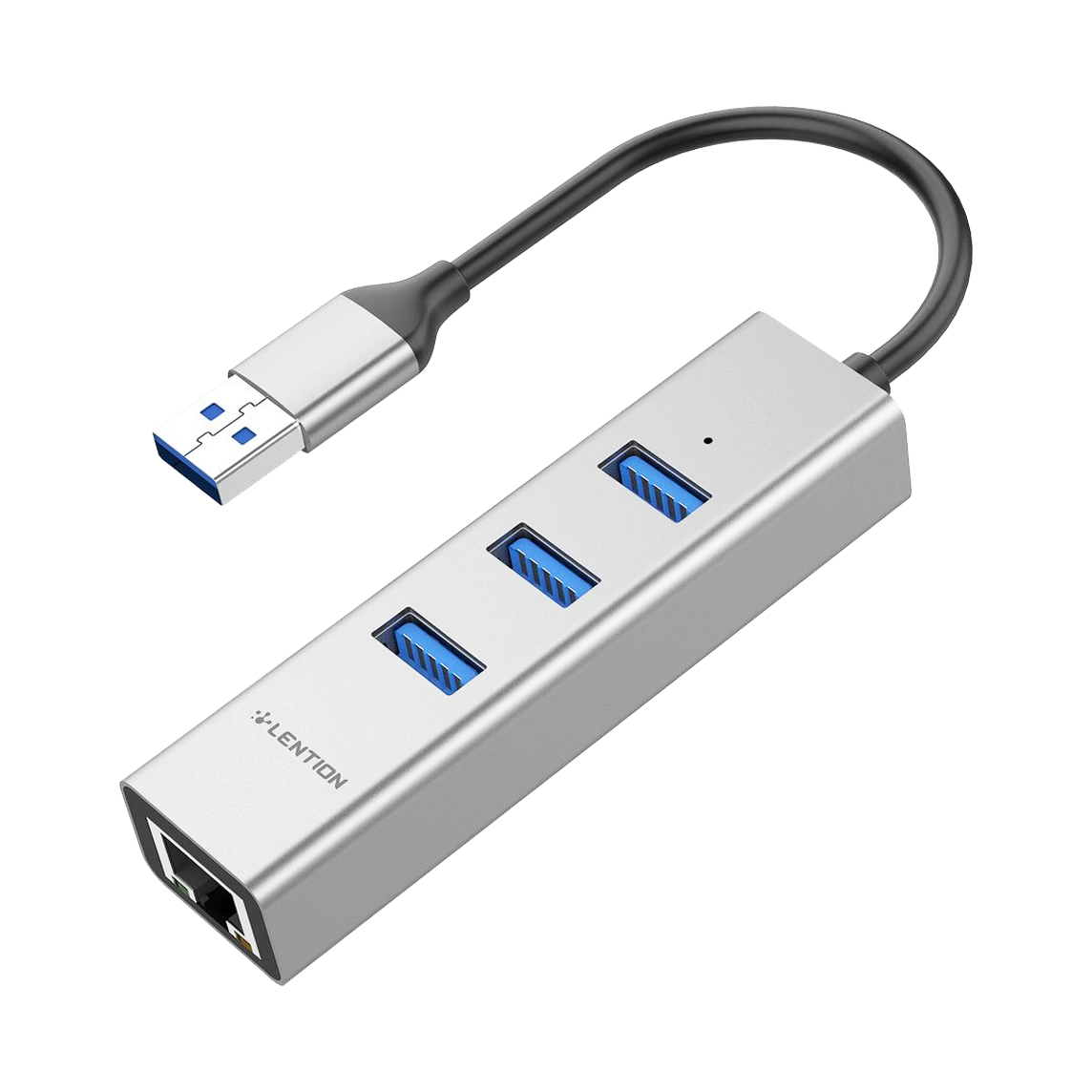 Lention USB-C to USB and Ethernet H23s