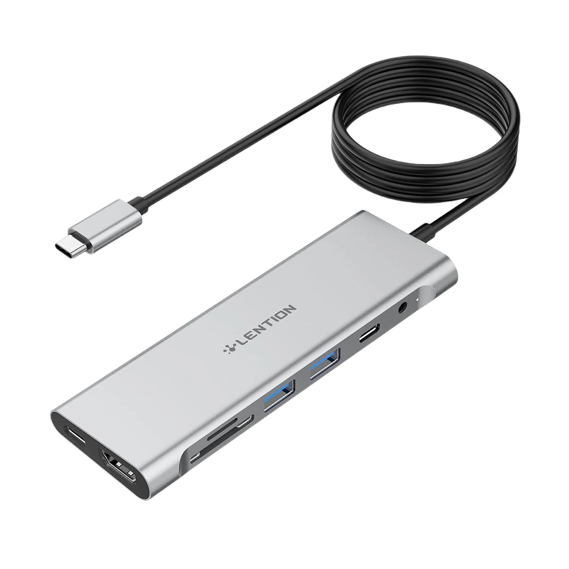 هاب هشت پورت USB-C لنشن مدل C37