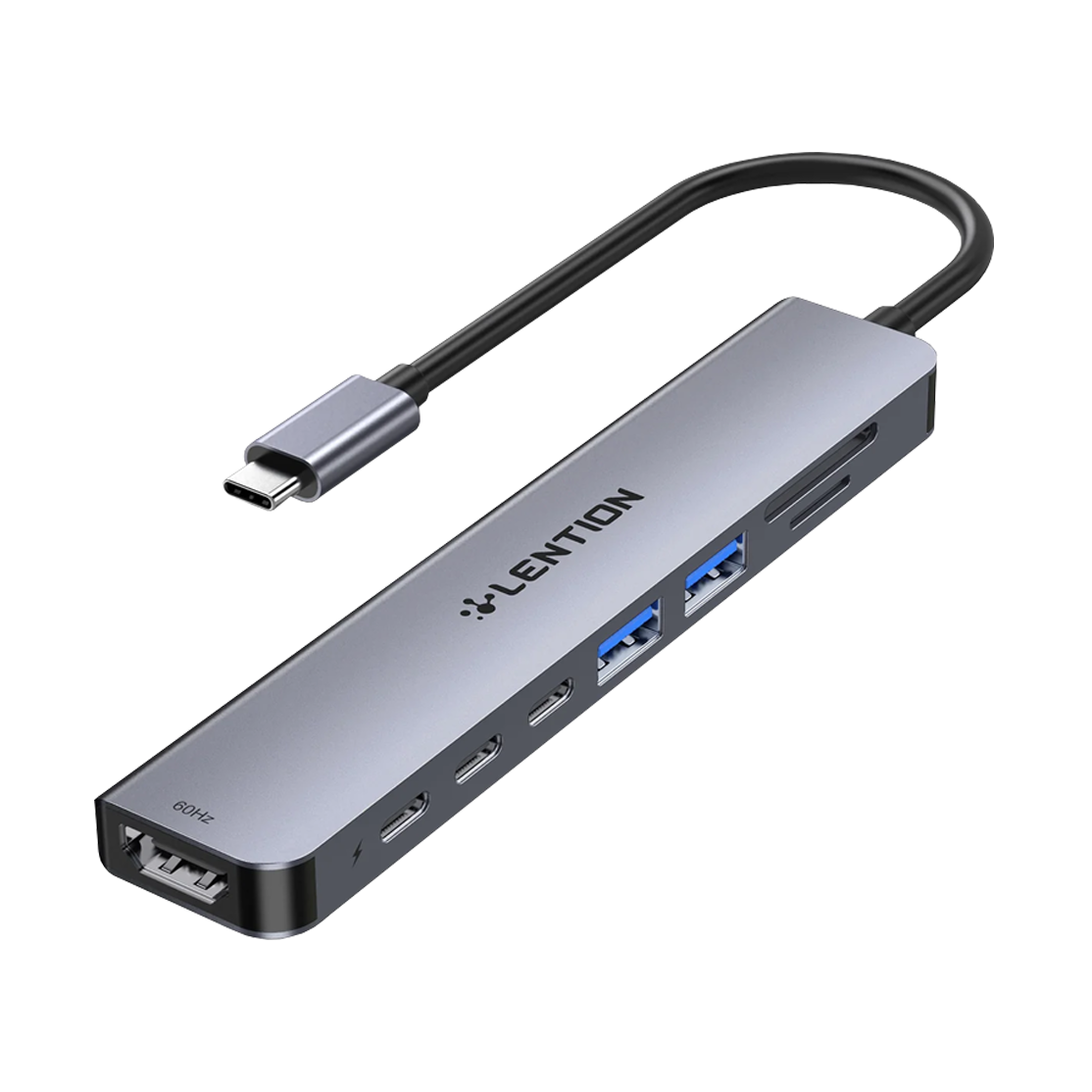 هاب هشت پورت USB-C لنشن مدل CE19