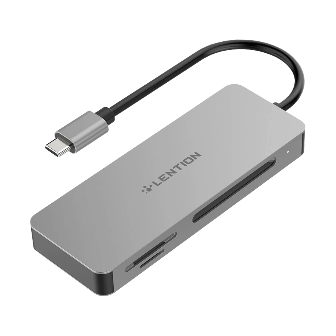 هاب و کارت خوان USB-C لنشن مدل C12