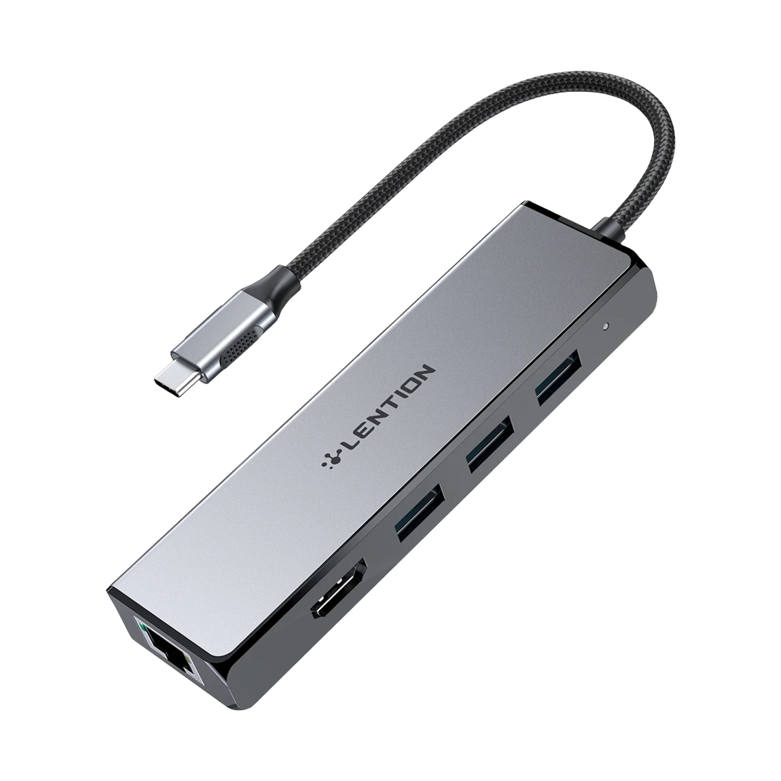 هاب USB-C لنشن مدل C25