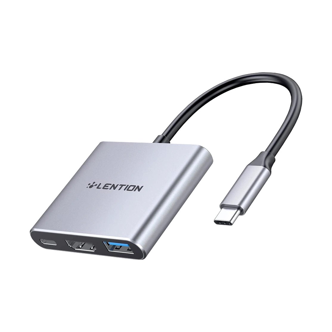 مبدل سه پورت USB-C لنشن مدل C14