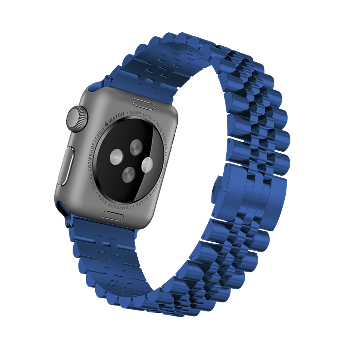 Stainless Steel Strap Apple Watch Band 5 Beads