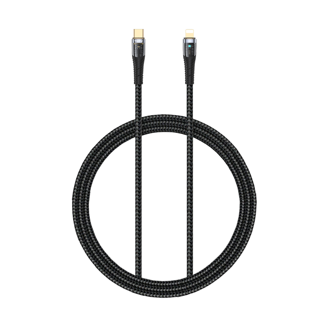 کابل فست شارژ USB-C به لایتنینگ Totu مدل CB-8-PD